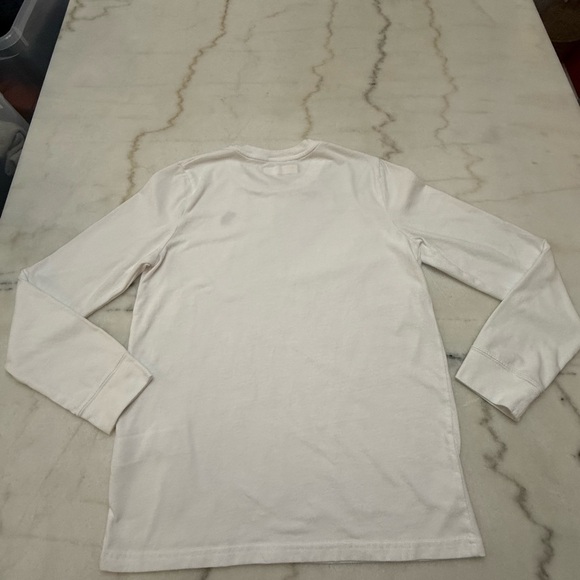 Abercrombie Kids White Long Sleeve Tee Size 13/14 - Picture 2 of 3